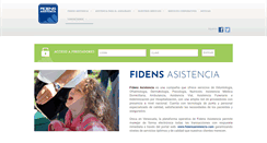 Desktop Screenshot of fidensasistencia.com